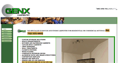 Desktop Screenshot of genxcarpentry.com