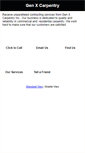 Mobile Screenshot of genxcarpentry.com