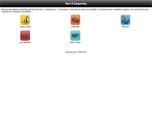 Tablet Screenshot of genxcarpentry.com